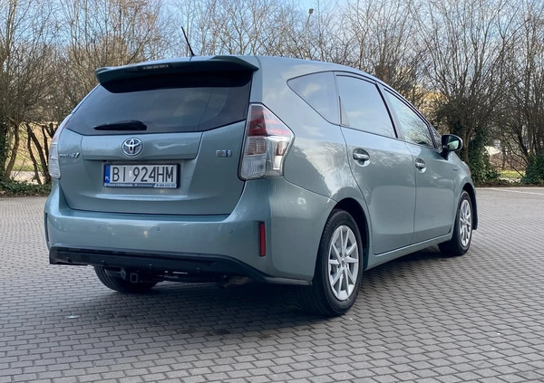 Toyota Prius+ cena 79900 przebieg: 82700, rok produkcji 2017 z Białystok małe 211